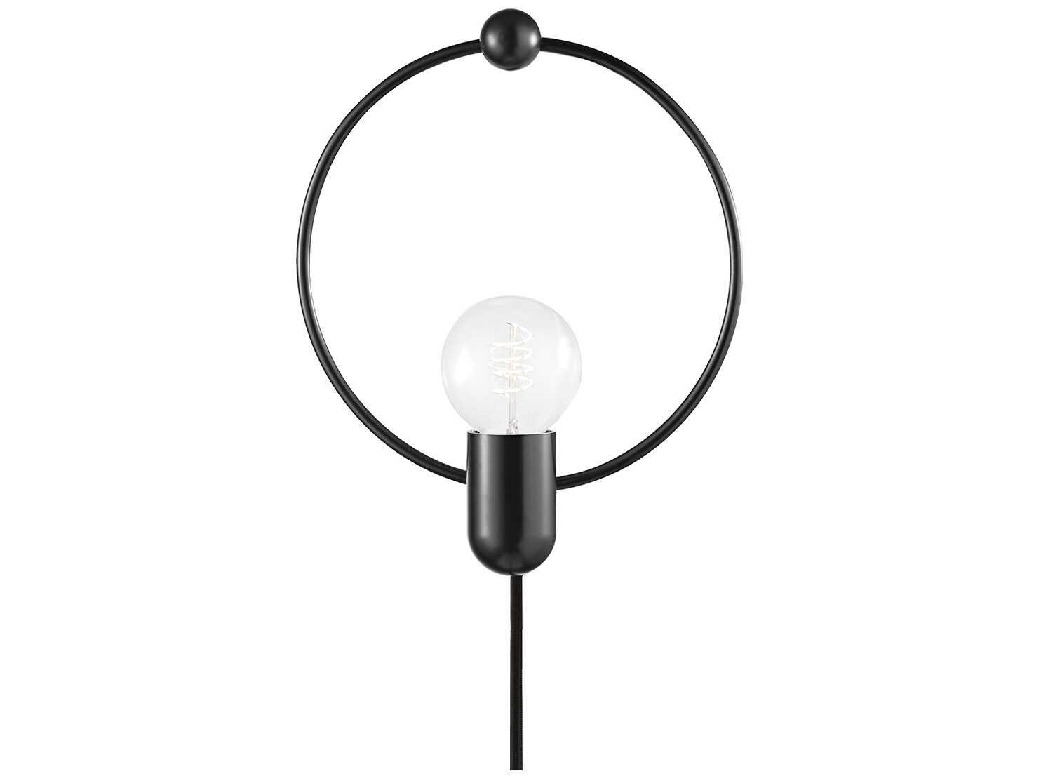 Mitzi Darcy 1-Light Soft Black Wall Sconce