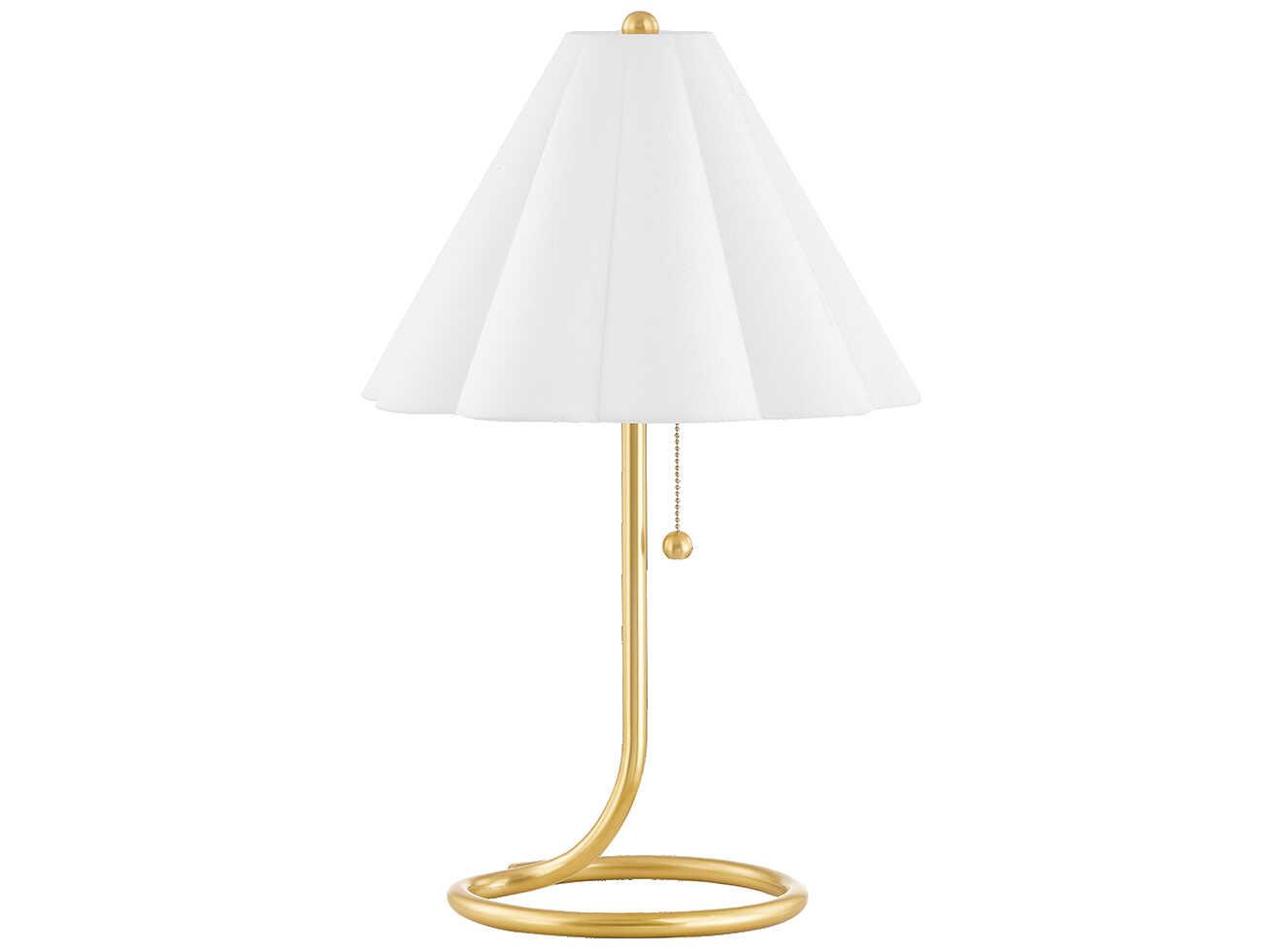 Mitzi Martha Aged Brass Table Lamp