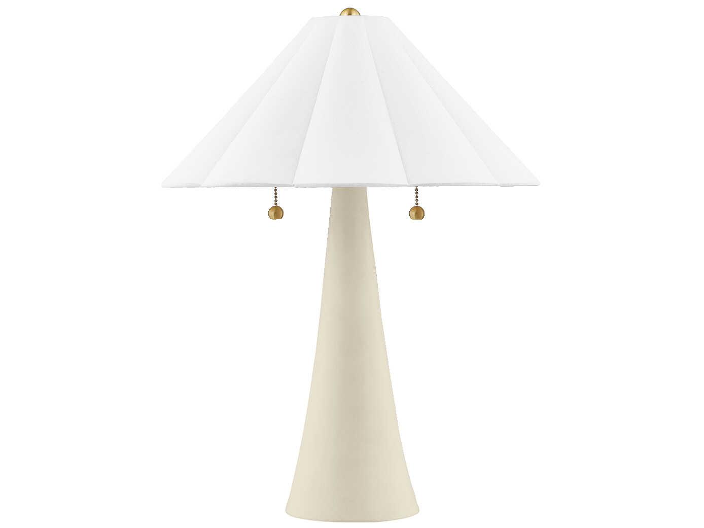 Mitzi Alana Aged Brass Table Lamp