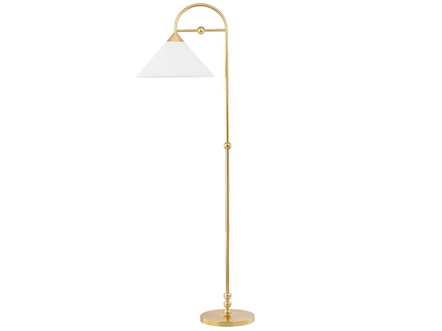 Mitzi Sang Aged Brass Floor Lamp