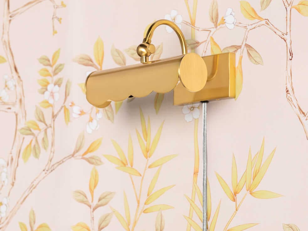 Mitzi Fifi 1-Light Aged Brass Picture Light