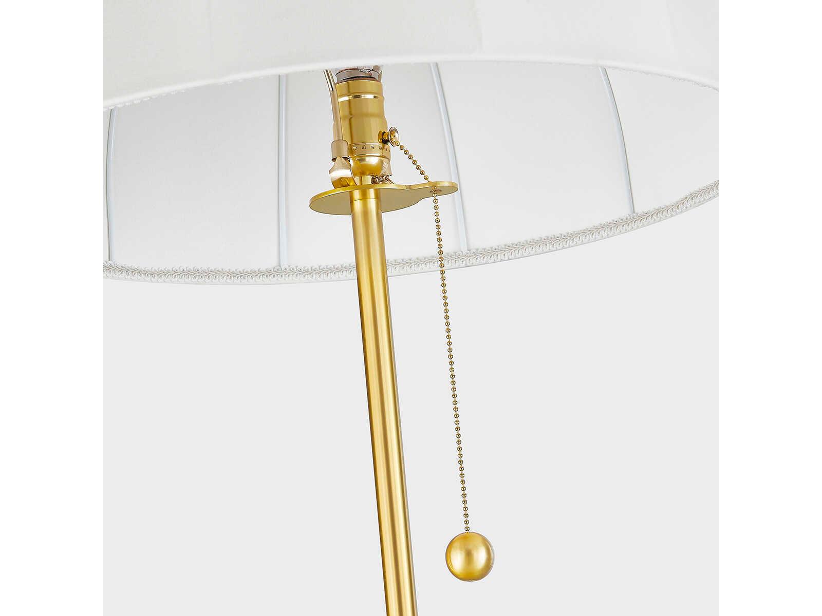 Mitzi Meshelle Aged Brass Floor Lamp