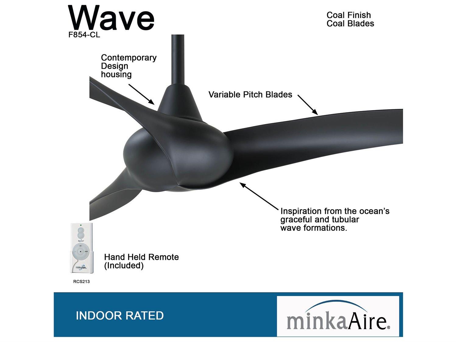 Minka-Aire Wave 44" Ceiling Fan