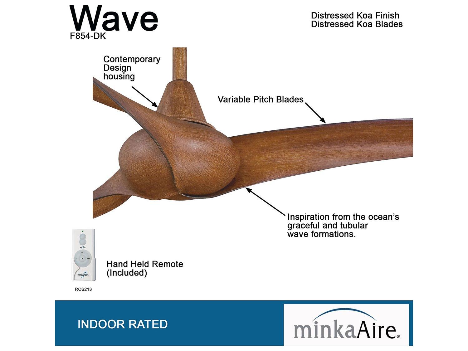 Minka-Aire Wave 44" Ceiling Fan