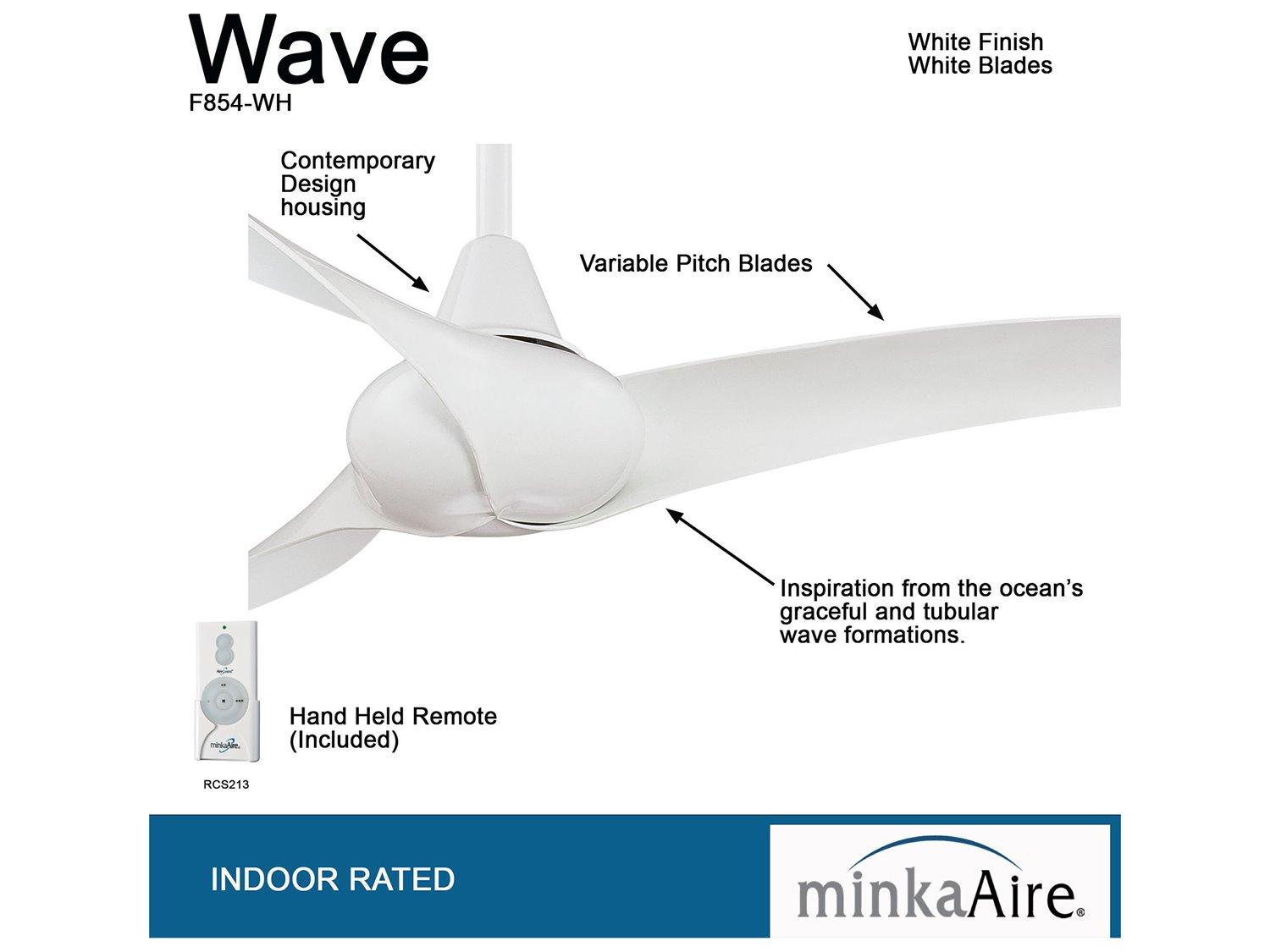 Minka-Aire Wave 44" Ceiling Fan
