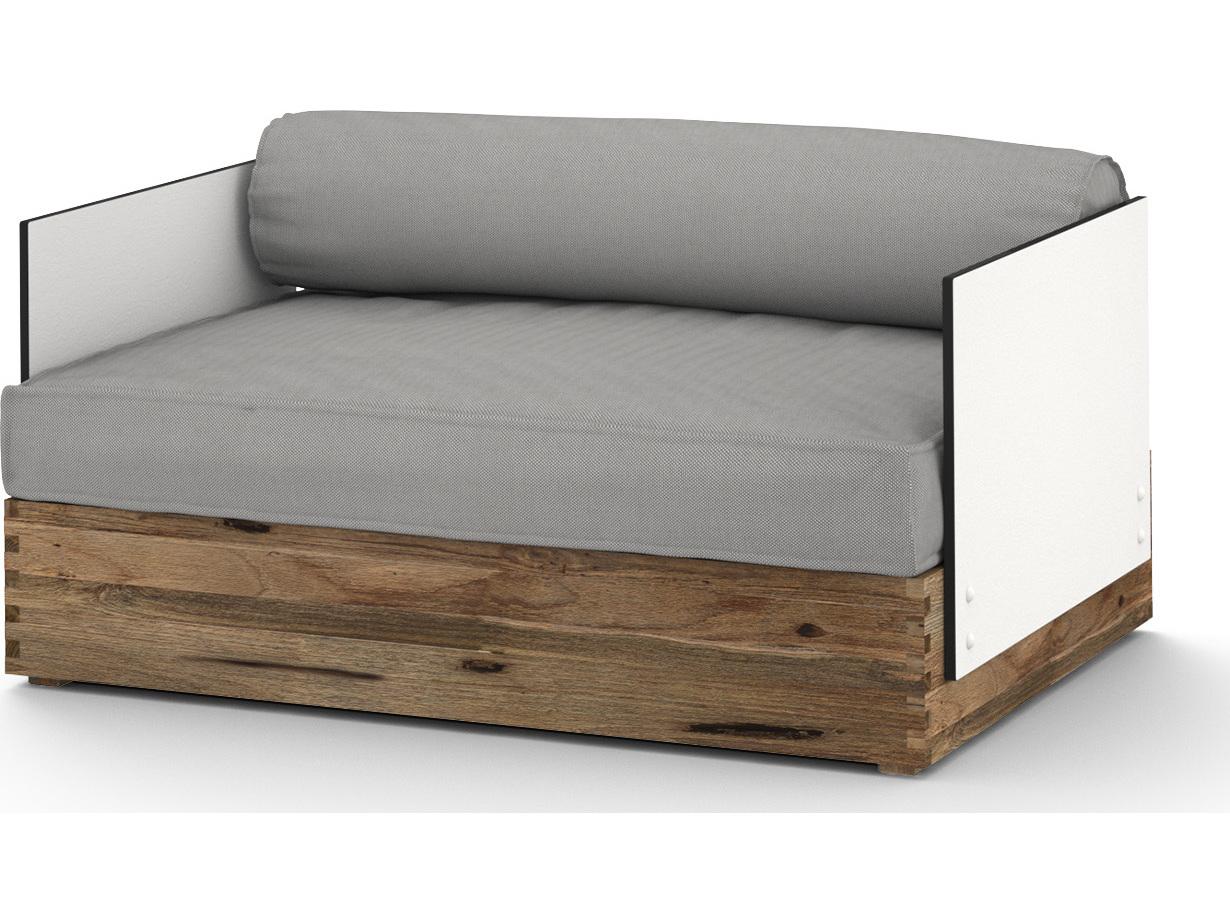 MamaGreen Aiko Teak Cushion Outdoor Lounge Chair