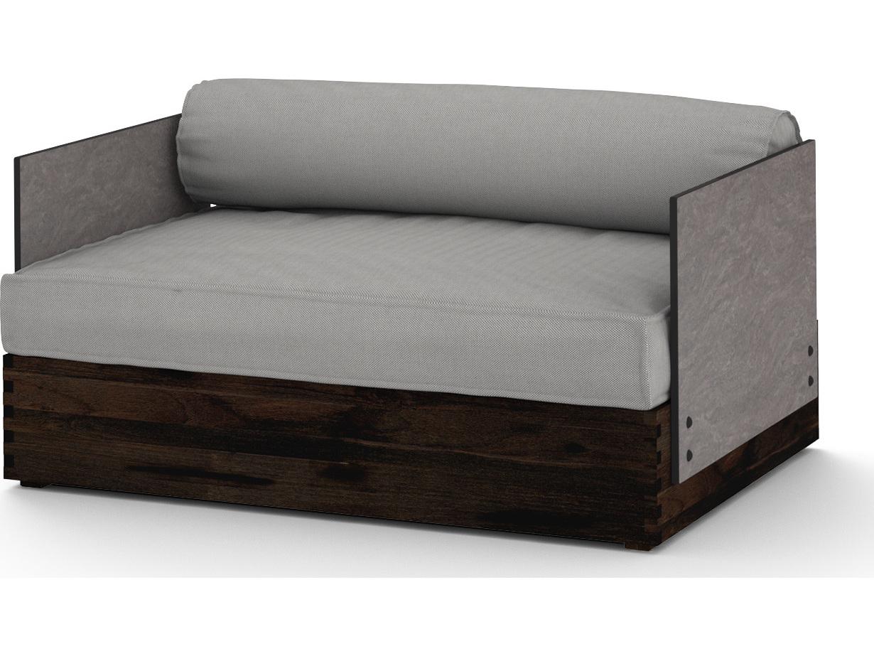 MamaGreen Aiko Teak Cushion Outdoor Lounge Chair