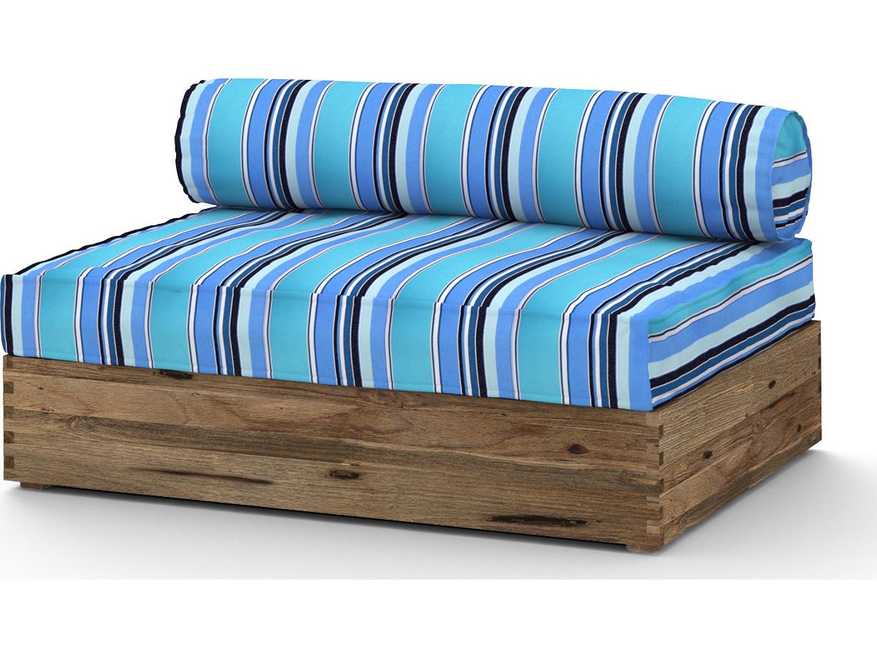 MamaGreen Aiko Teak Cushion Outdoor Lounge Chair