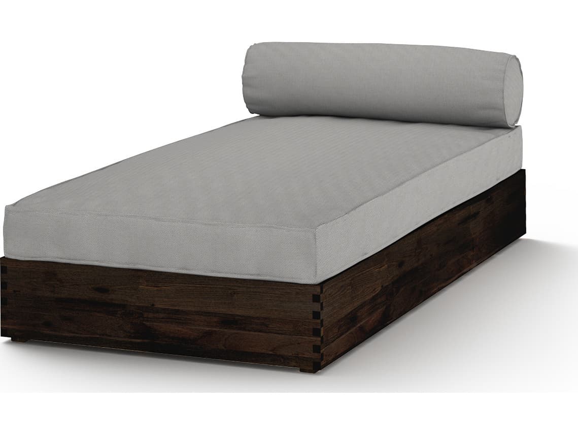 MamaGreen Aiko Teak Cushion Outdoor Patio Chaise Lounge