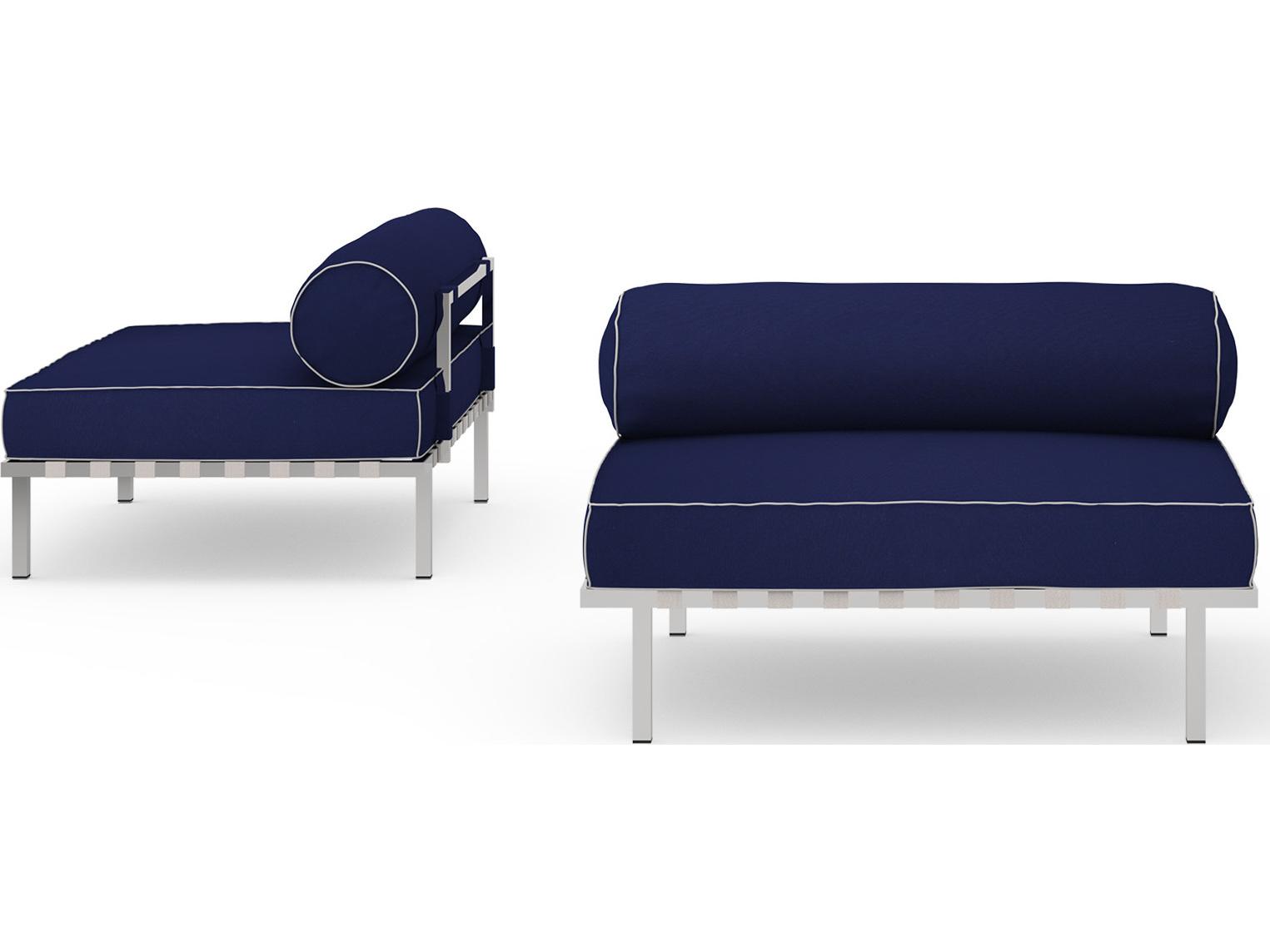 MamaGreen Albatross 316 Stainless Steel Sectional Modular Outdoor Patio Lounge Chair