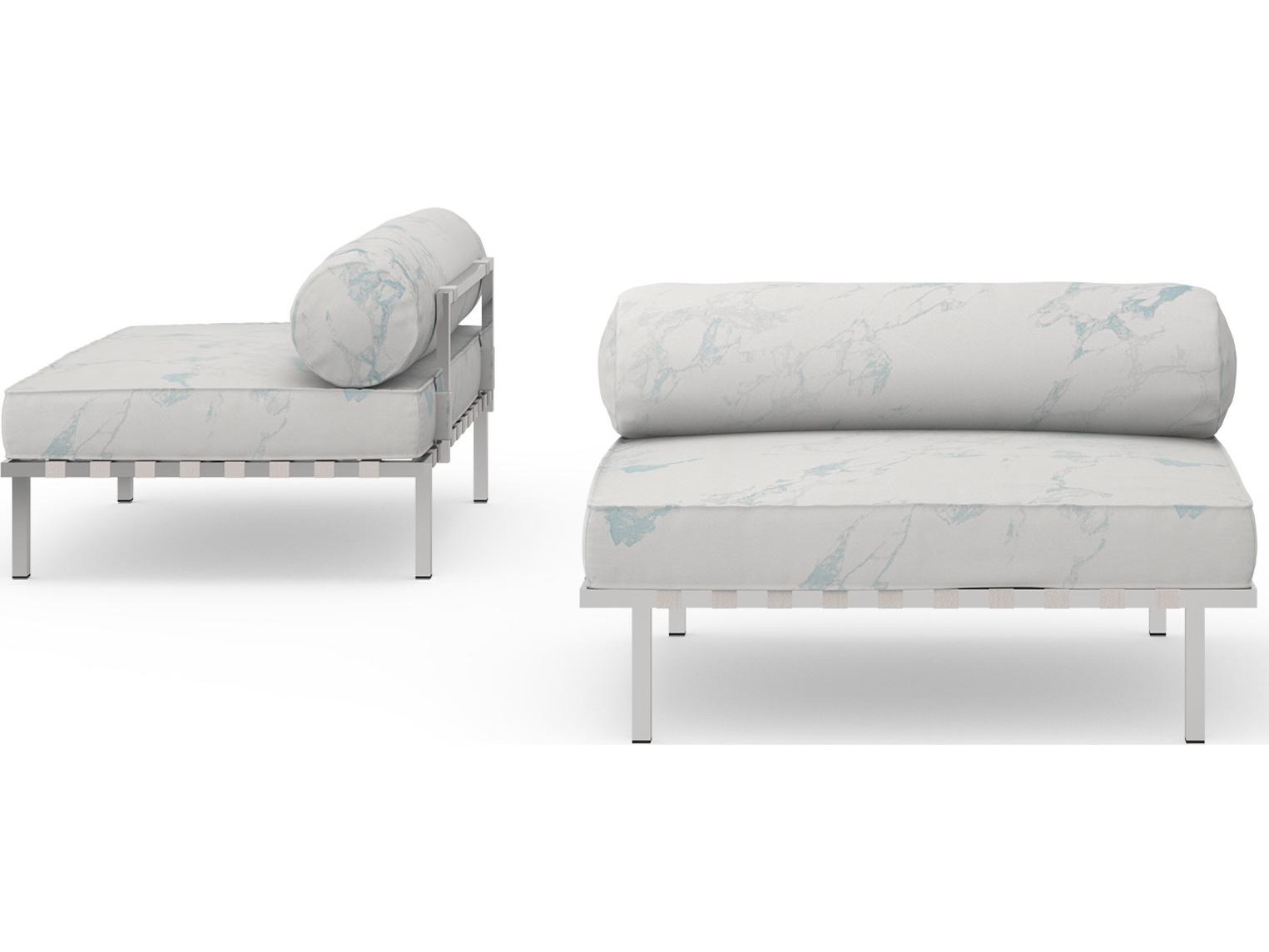 MamaGreen Albatross 316 Stainless Steel Sectional Modular Outdoor Patio Lounge Chair