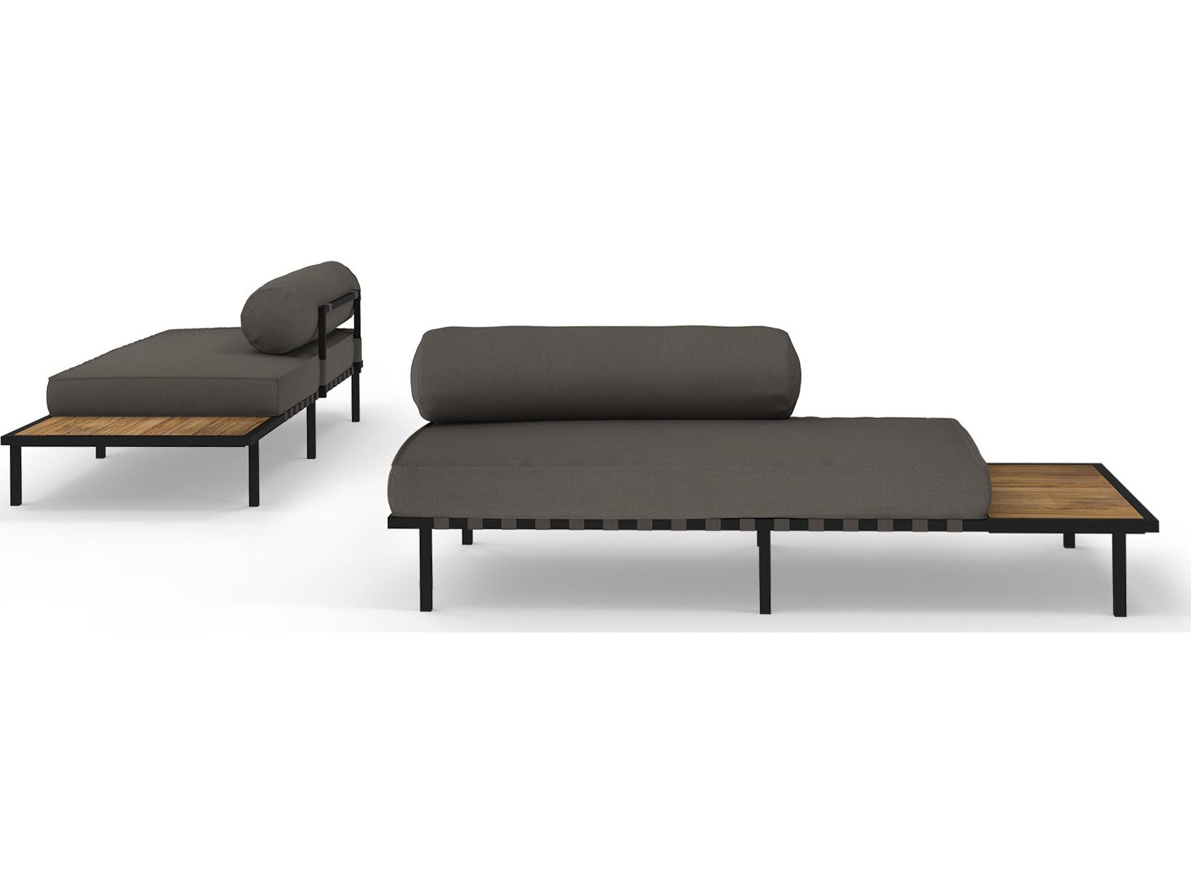 MamaGreen Albatross 304 Stainless Steel Sectional Left Hand Patio Loveseat