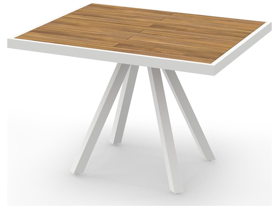 Albatross Square Dining Teak Top Table