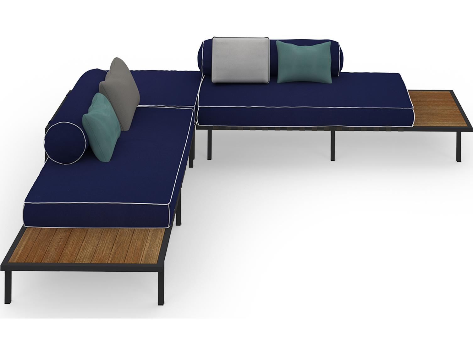 MamaGreen Albatross 316 Stainless Steel Sectional Patio Lounge Set