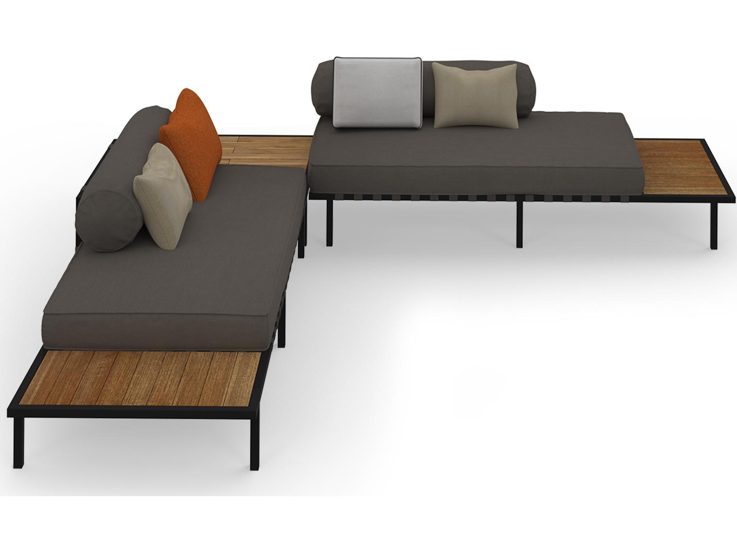 MamaGreen Albatross 316 Stainless Steel Sectional Outdoor Lounge Set