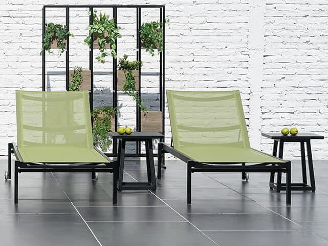MamaGreen Allux Aluminum Patio Lounge Set