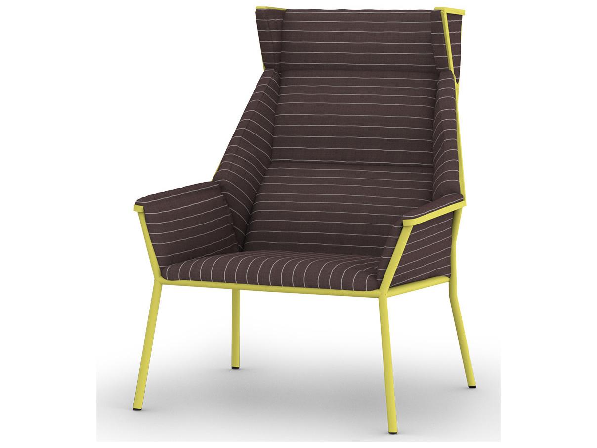 MamaGreen Andy Aluminum High Back Outdoor Patio Lounge Chair