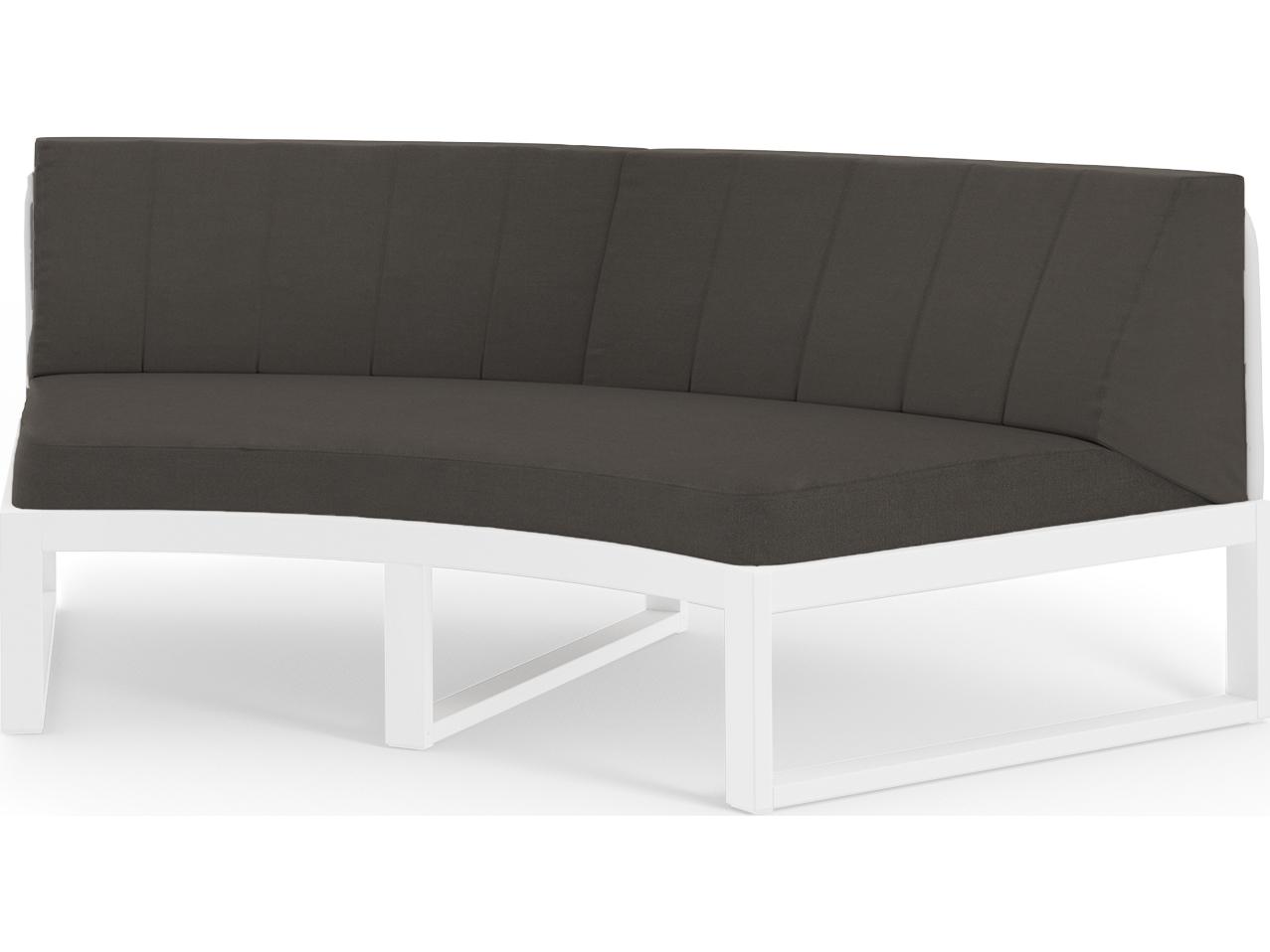 MamaGreen Babbo Aluminum Cushion Outdoor Loveseat