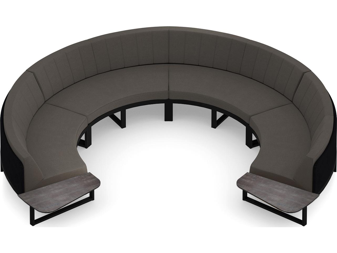 MamaGreen Babbo Aluminum Cushion Patio Lounge Set