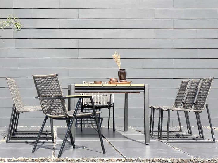 MamaGreen Baia Aluminum Outdoor Patio Dining Set