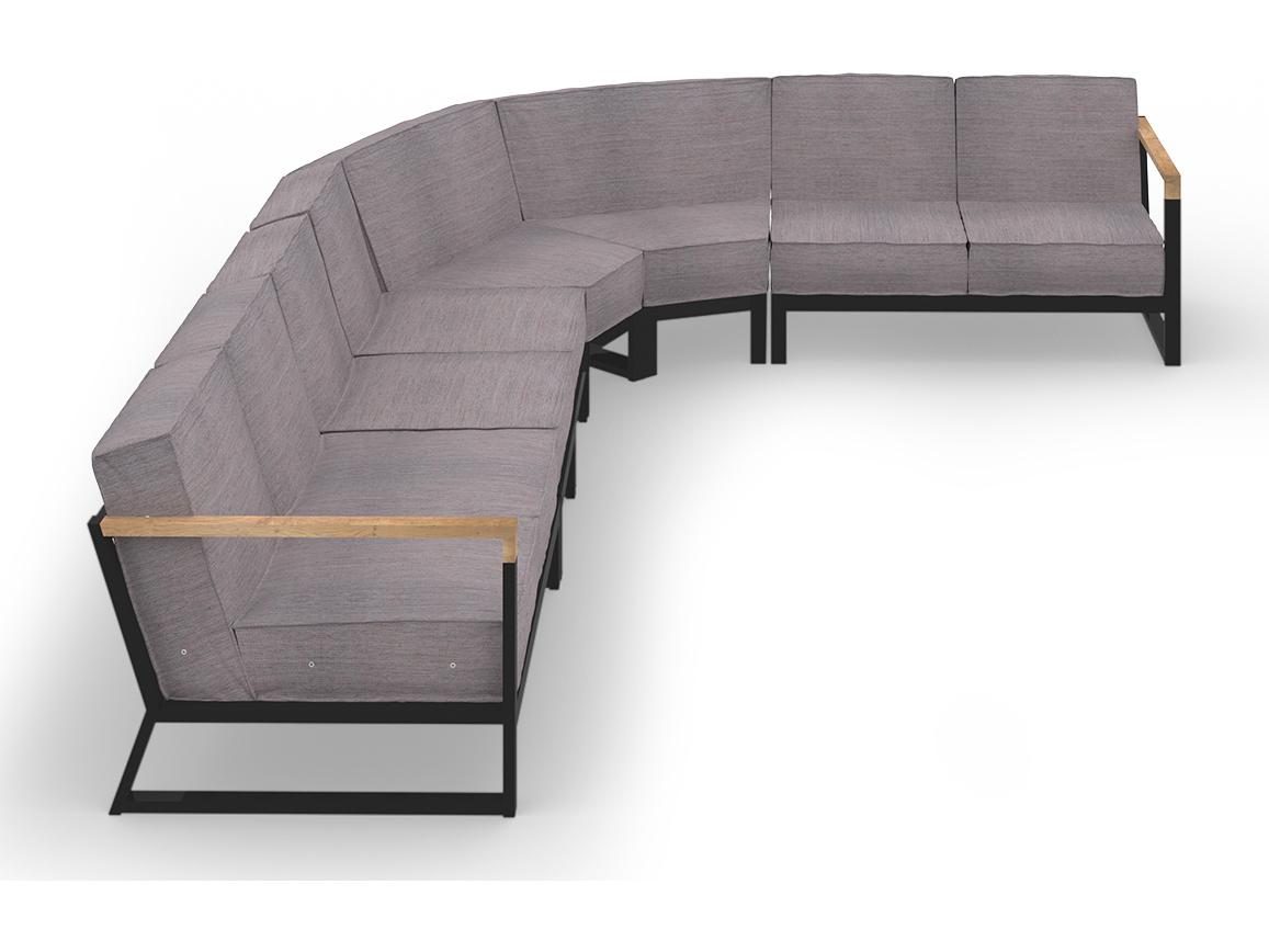 MamaGreen Bondi Beau Aluminum Sectional Outdoor Lounge Set