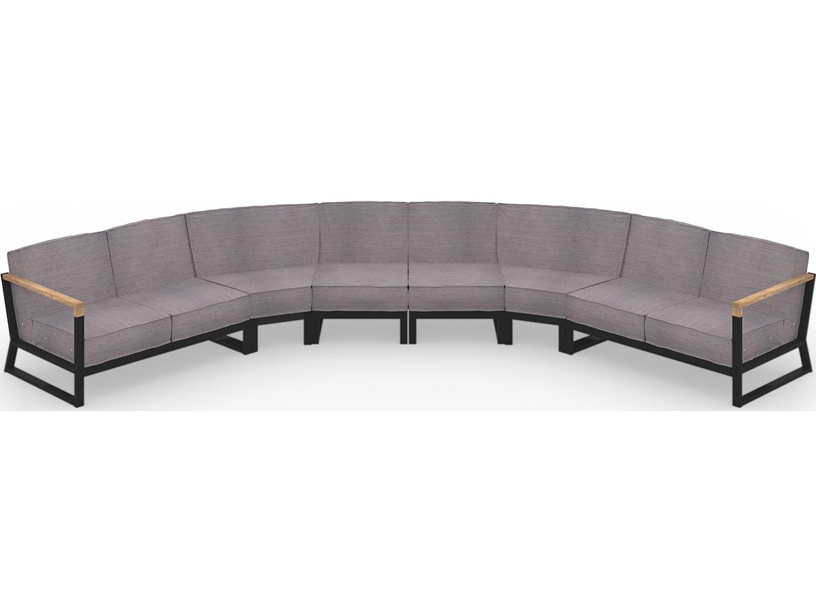 MamaGreen Bondi Beau Aluminum Sectional Patio Lounge Set