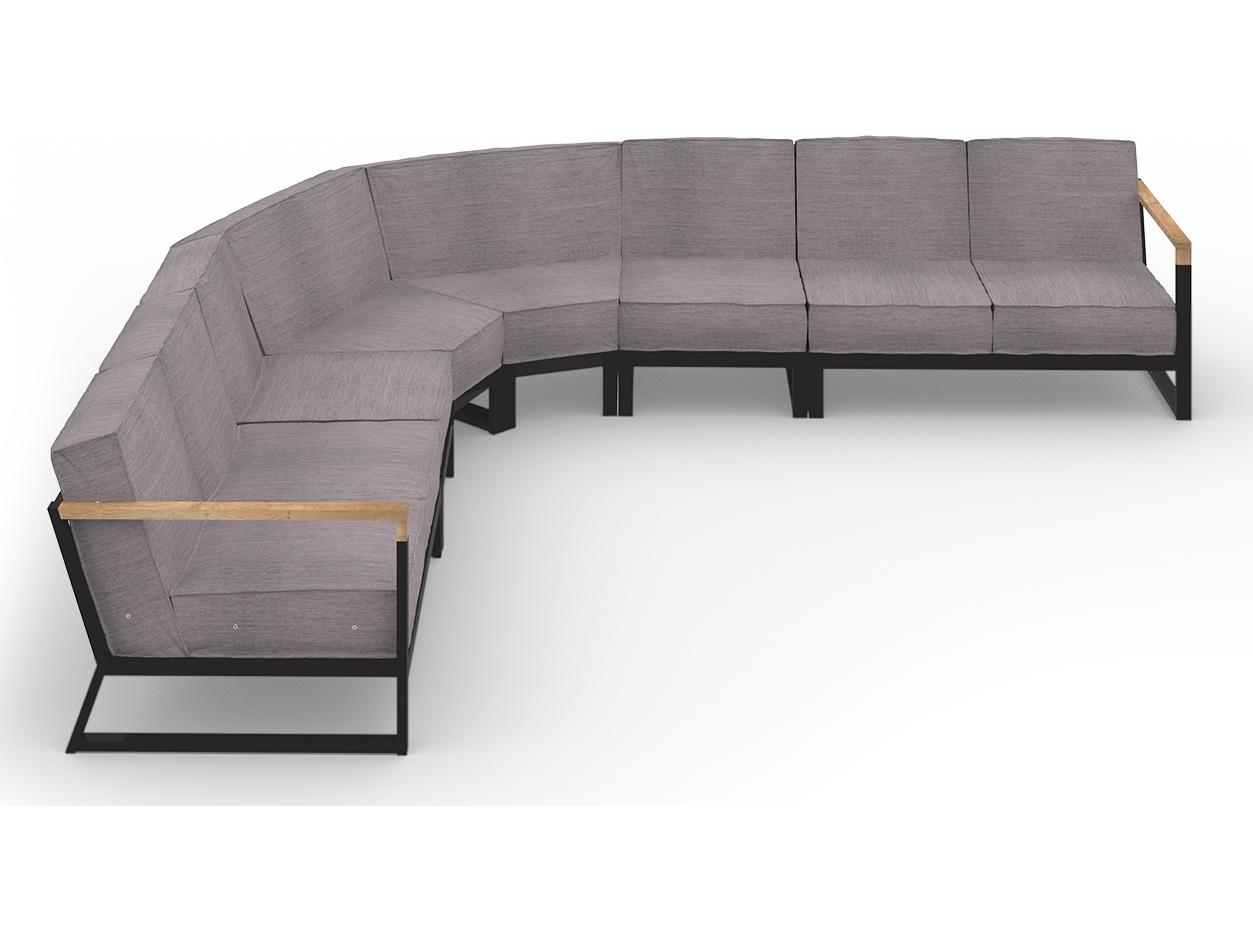 MamaGreen Bondi Beau Aluminum Sectional Outdoor Lounge Set