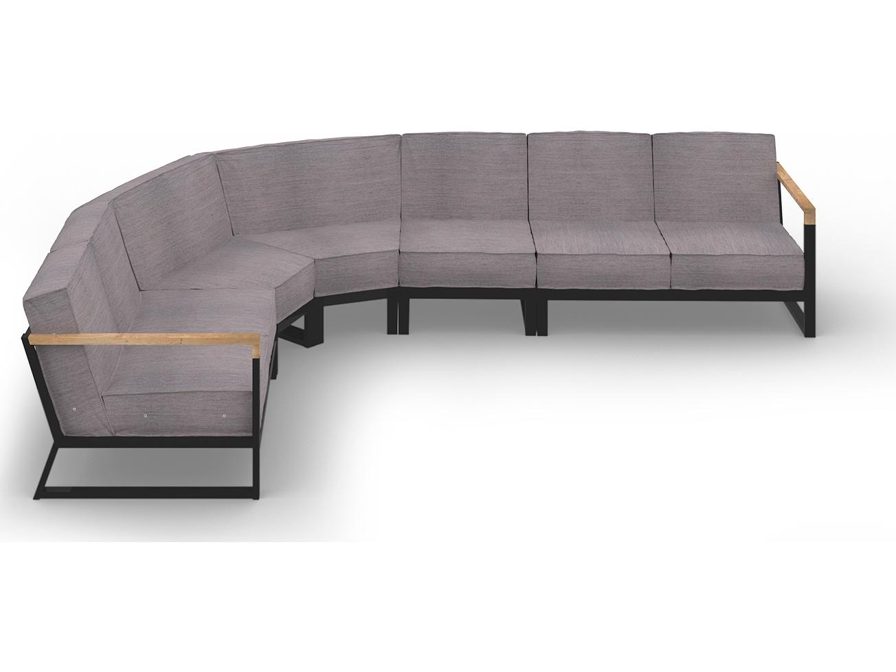 MamaGreen Bondi Beau Aluminum Sectional Outdoor Lounge Set