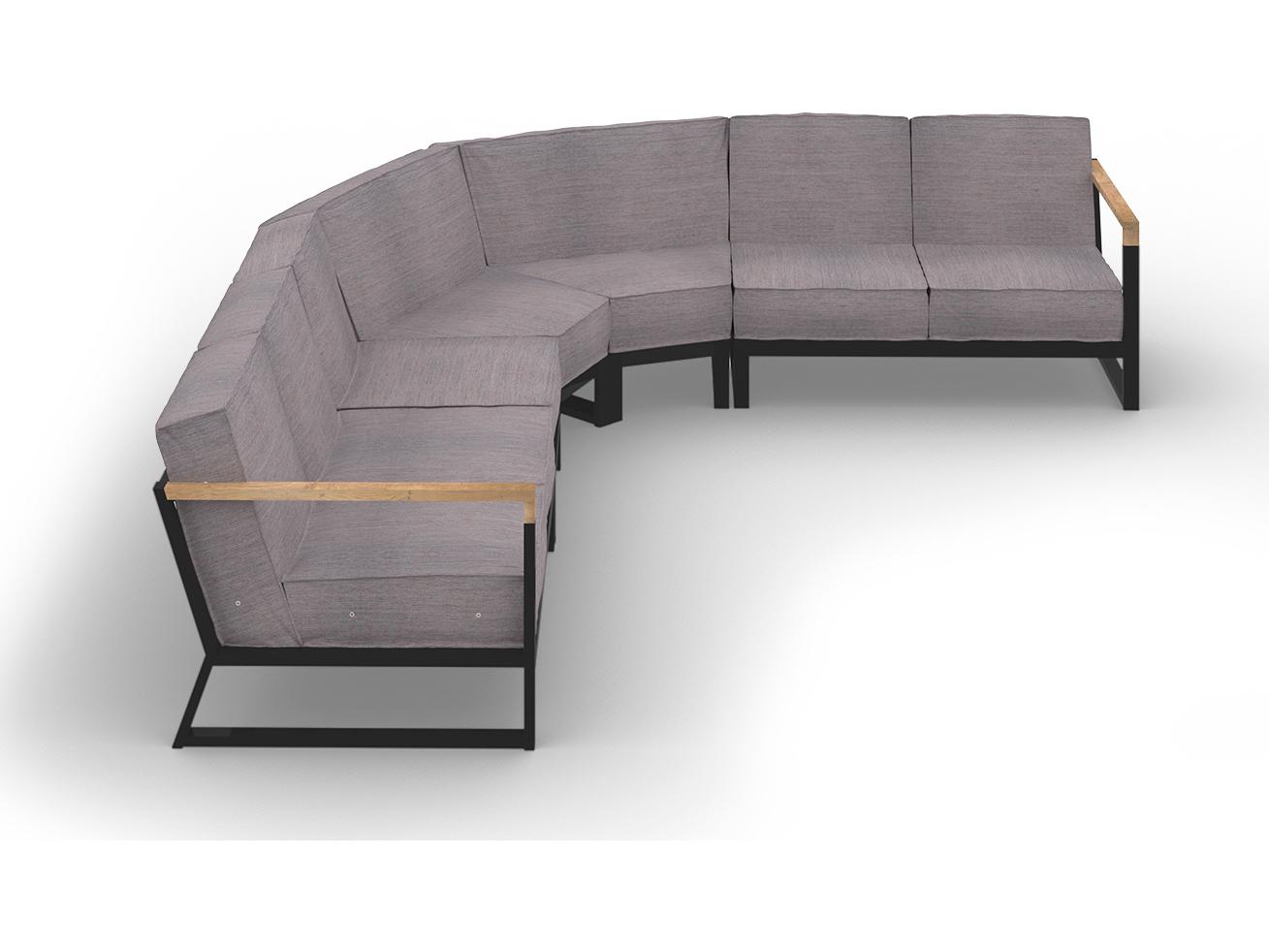 MamaGreen Bondi Beau Aluminum Sectional Outdoor Patio Lounge Set