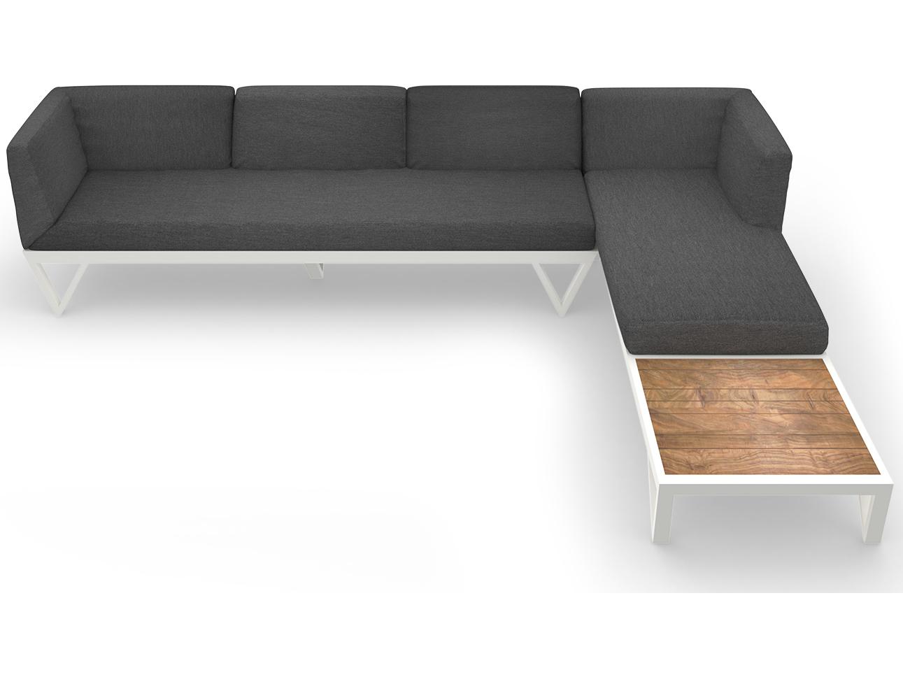 MamaGreen Bondi Belle Aluminum Sectional Patio Lounge Set