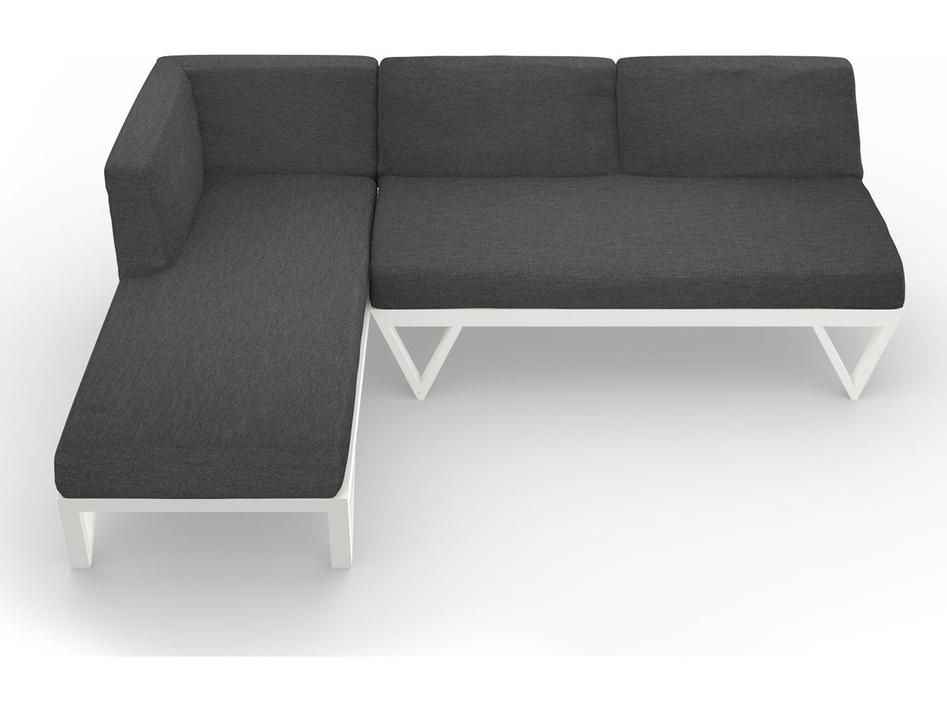 MamaGreen Bondi Belle Aluminum Sectional Outdoor Lounge Set