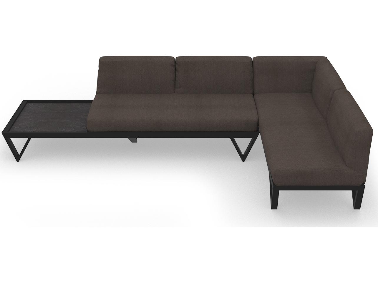MamaGreen Bondi Belle Aluminum Sectional Outdoor Patio Lounge Set