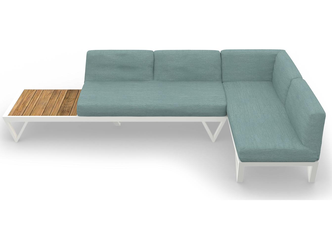 MamaGreen Bondi Belle Aluminum Sectional Outdoor Lounge Set