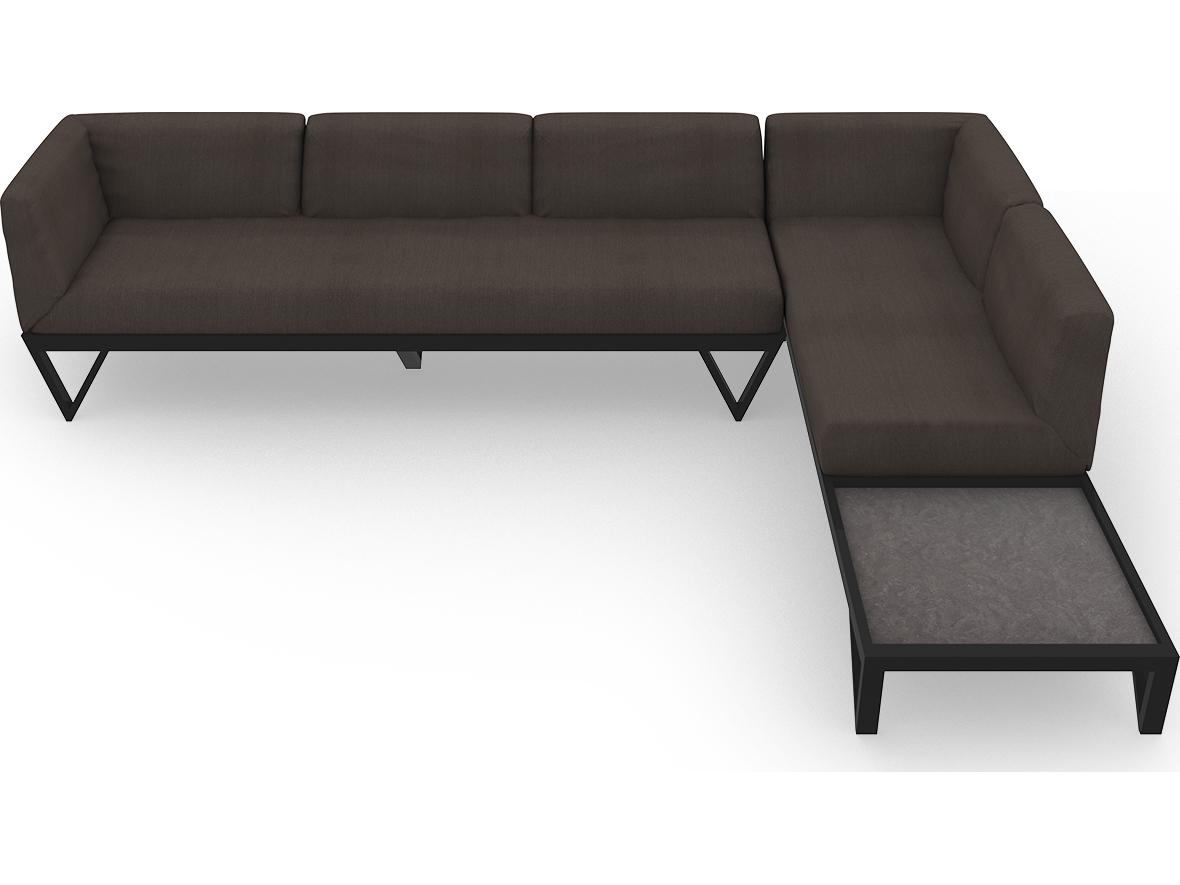 MamaGreen Bondi Belle Aluminum Sectional Patio Lounge Set