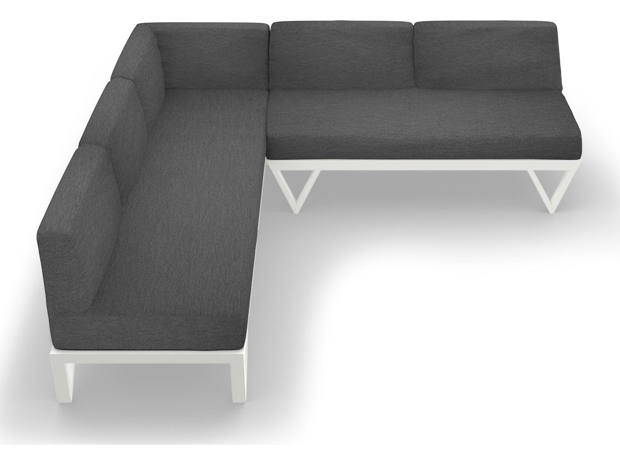 MamaGreen Bondi Belle Aluminum Sectional Outdoor Lounge Set