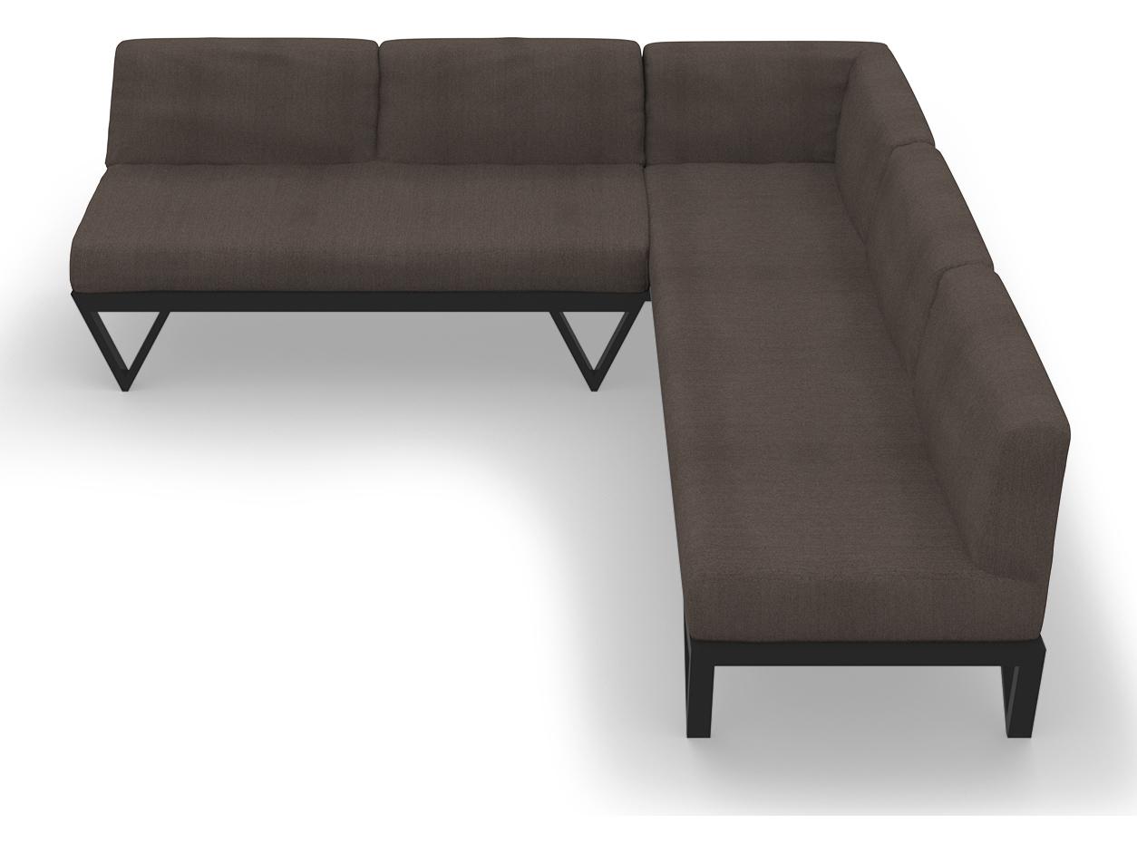 MamaGreen Bondi Belle Aluminum Sectional Outdoor Patio Lounge Set