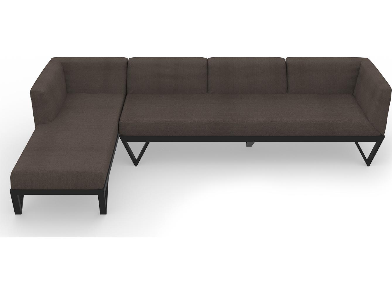 MamaGreen Bondi Belle Aluminum Sectional Patio Lounge Set