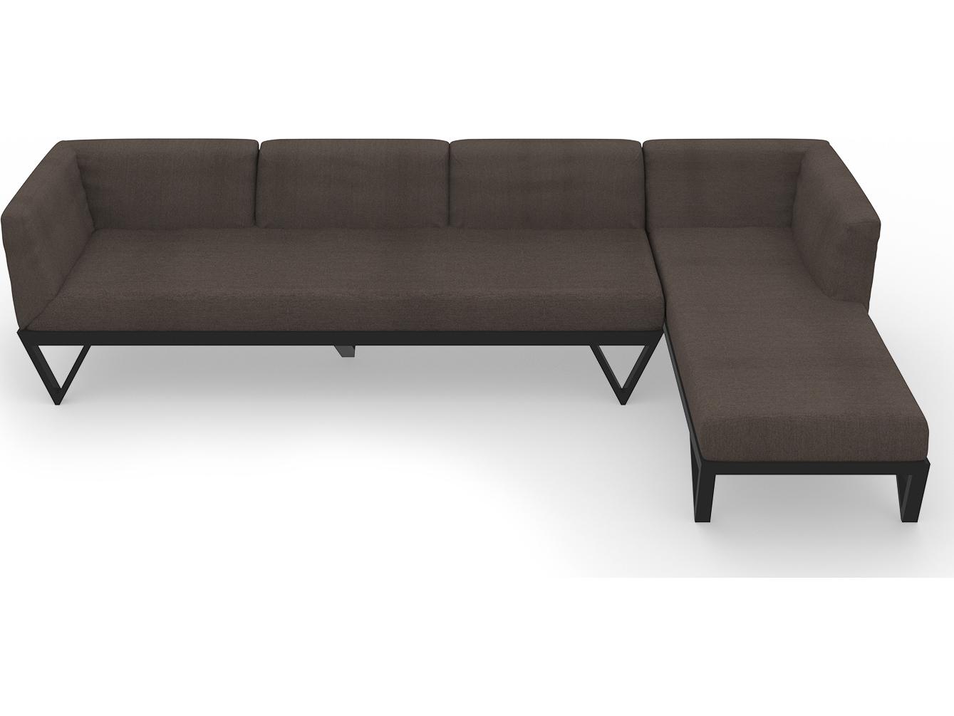 MamaGreen Bondi Belle Aluminum Sectional Outdoor Lounge Set