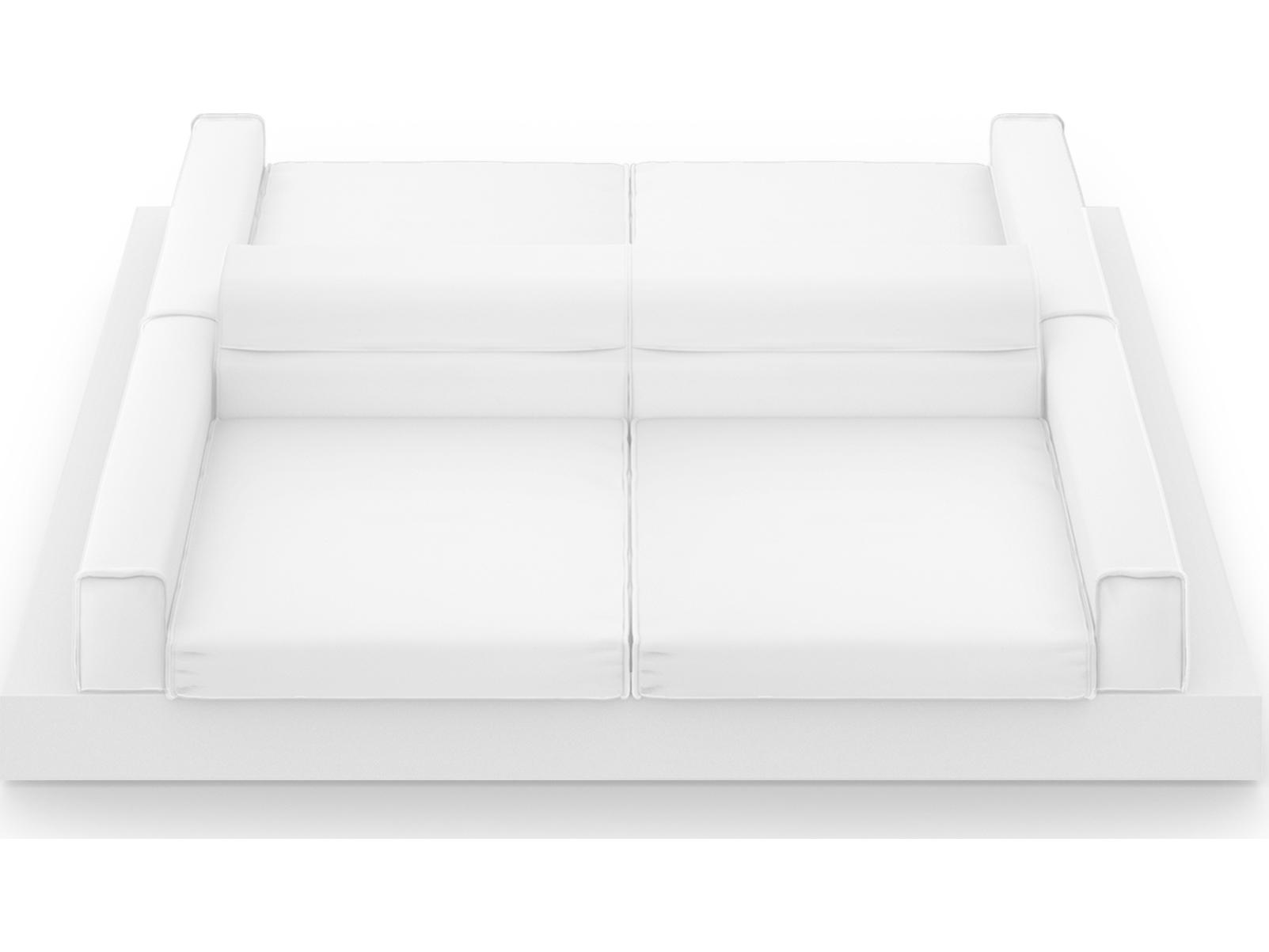 MamaGreen Boulevard Aluminum Double Sided Outdoor Lounge Set