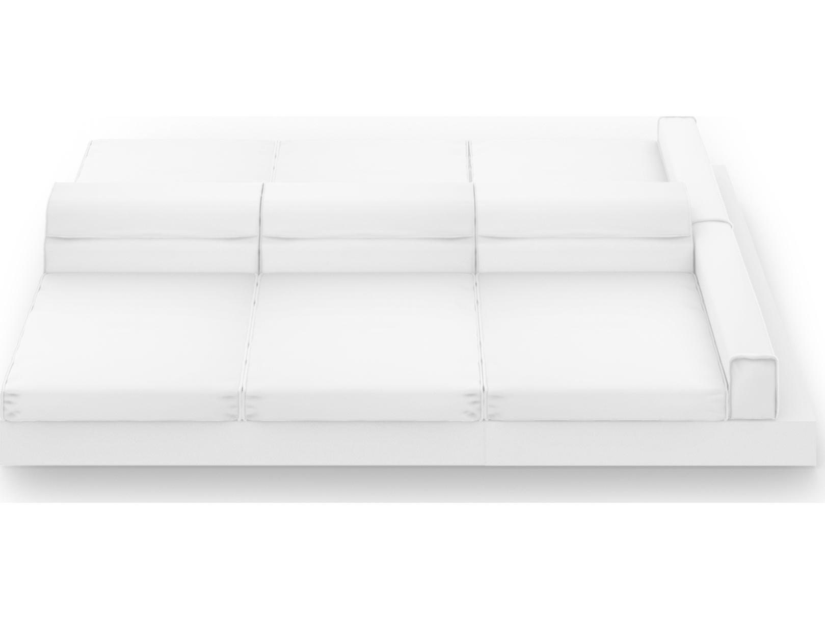 MamaGreen Boulevard Aluminum Double Sided Patio Lounge Set