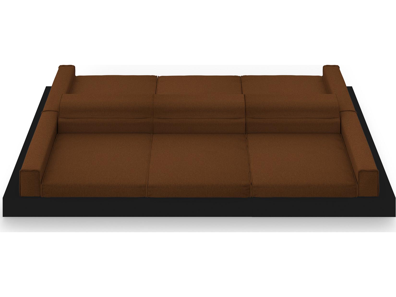 MamaGreen Boulevard Aluminum Double Sided Outdoor Patio Lounge Set