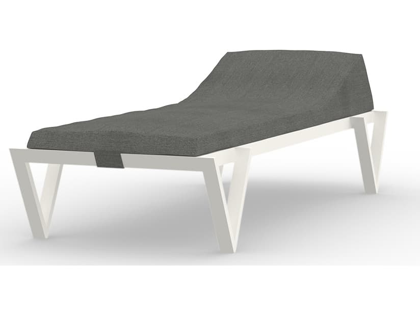 MamaGreen Bondi Cushion Aluminum Sunbed Outdoor Chaise Lounge