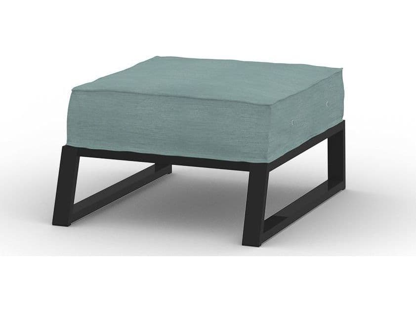 MamaGreen Bondi Beau Aluminum Patio Ottoman