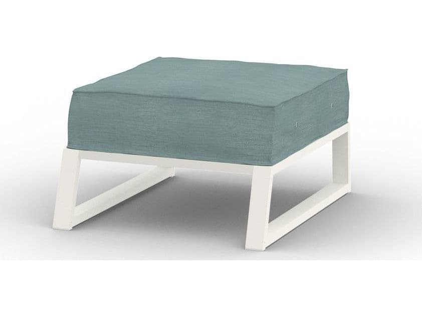 MamaGreen Bondi Beau Aluminum Patio Ottoman