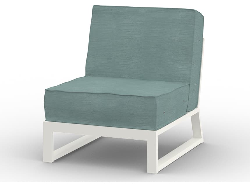 MamaGreen Bondi Beau Aluminum Module Outdoor Patio Lounge Chair