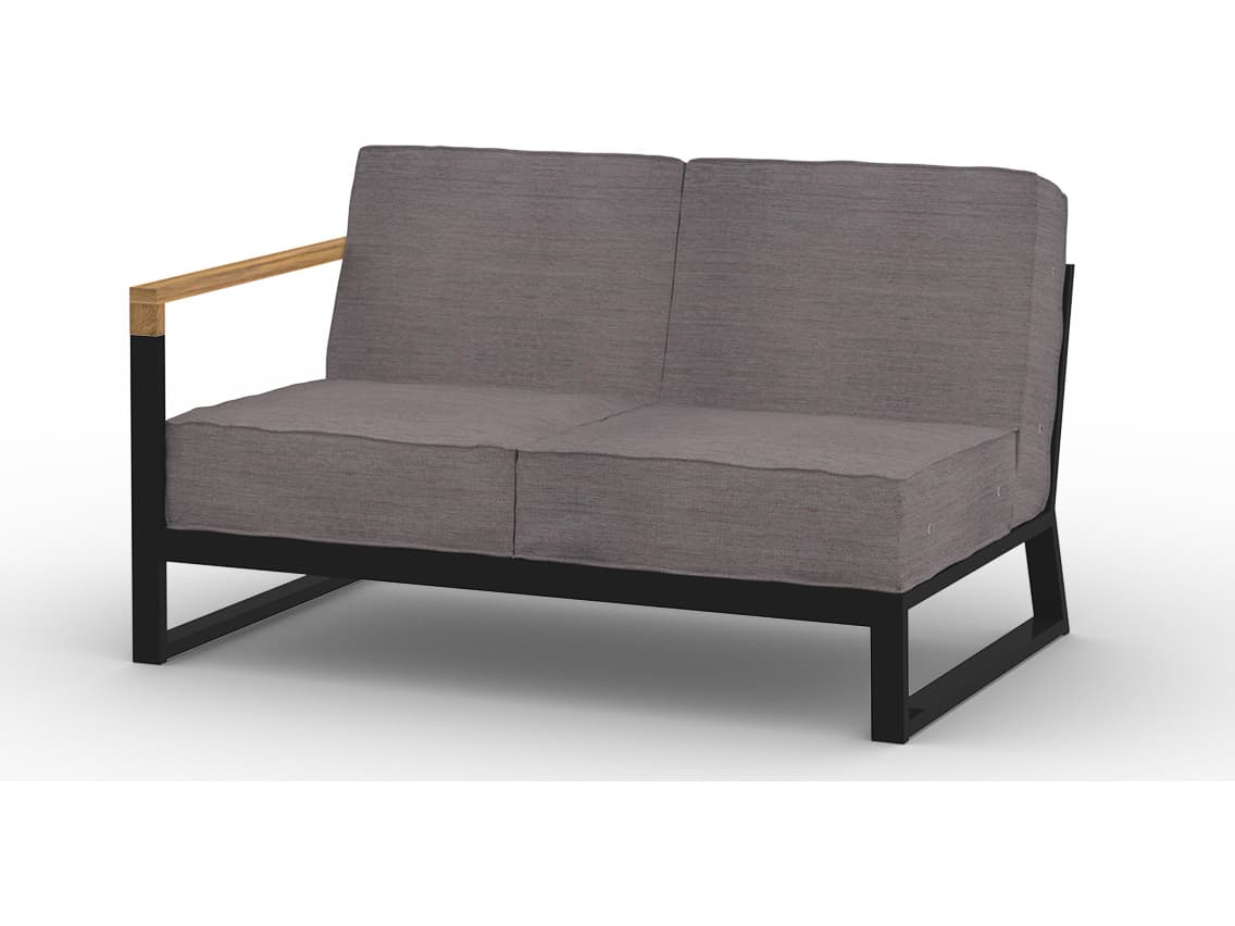MamaGreen Bondi Beau Aluminum Module Right Hand Patio Loveseat
