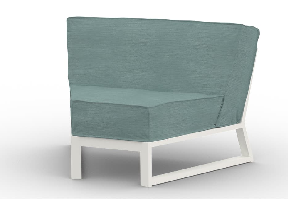 MamaGreen Bondi Beau Aluminum Wedge Patio Lounge Chair