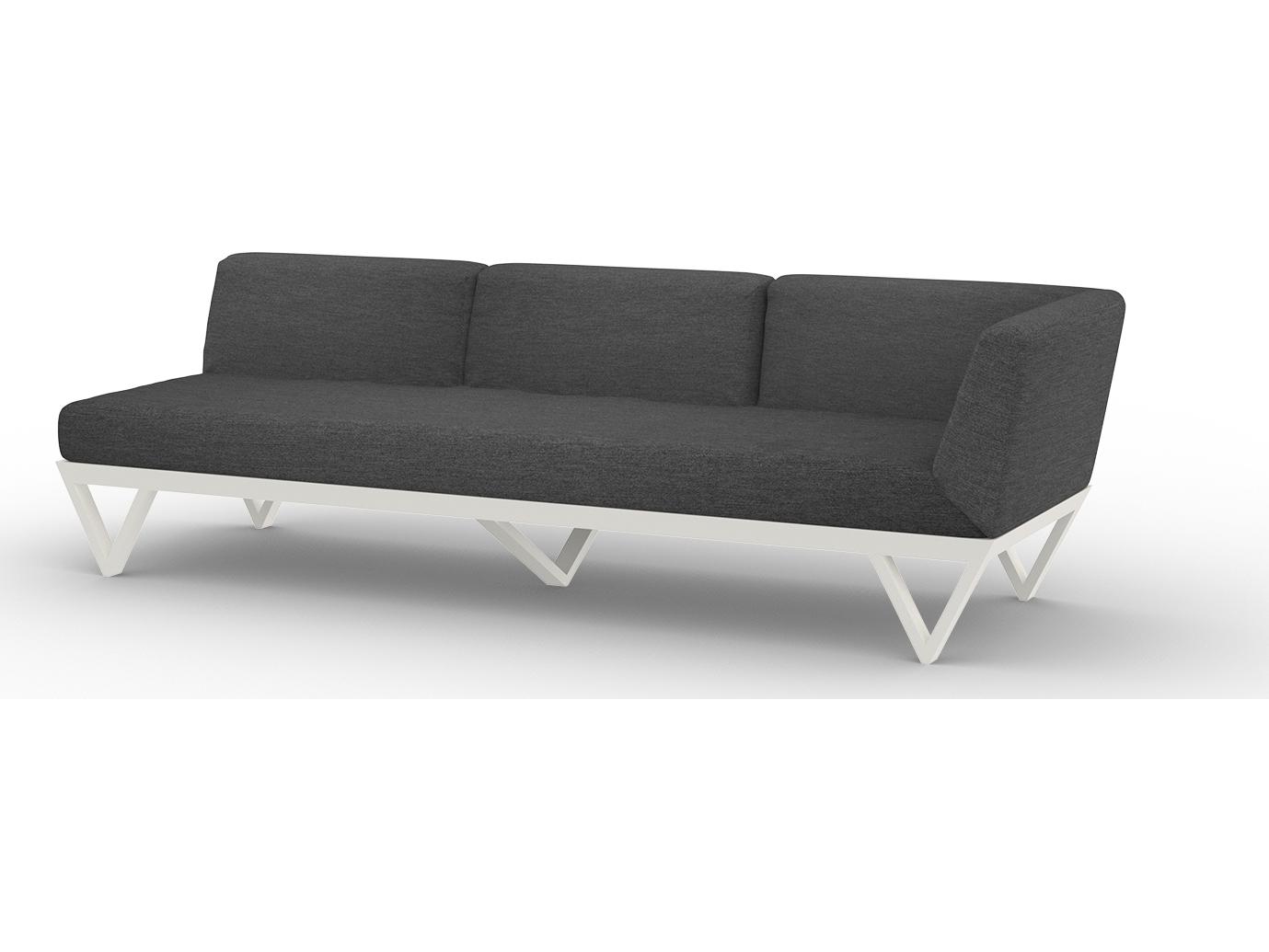 MamaGreen Bondi Belle Aluminum Left Hand Arm Outdoor Sofa