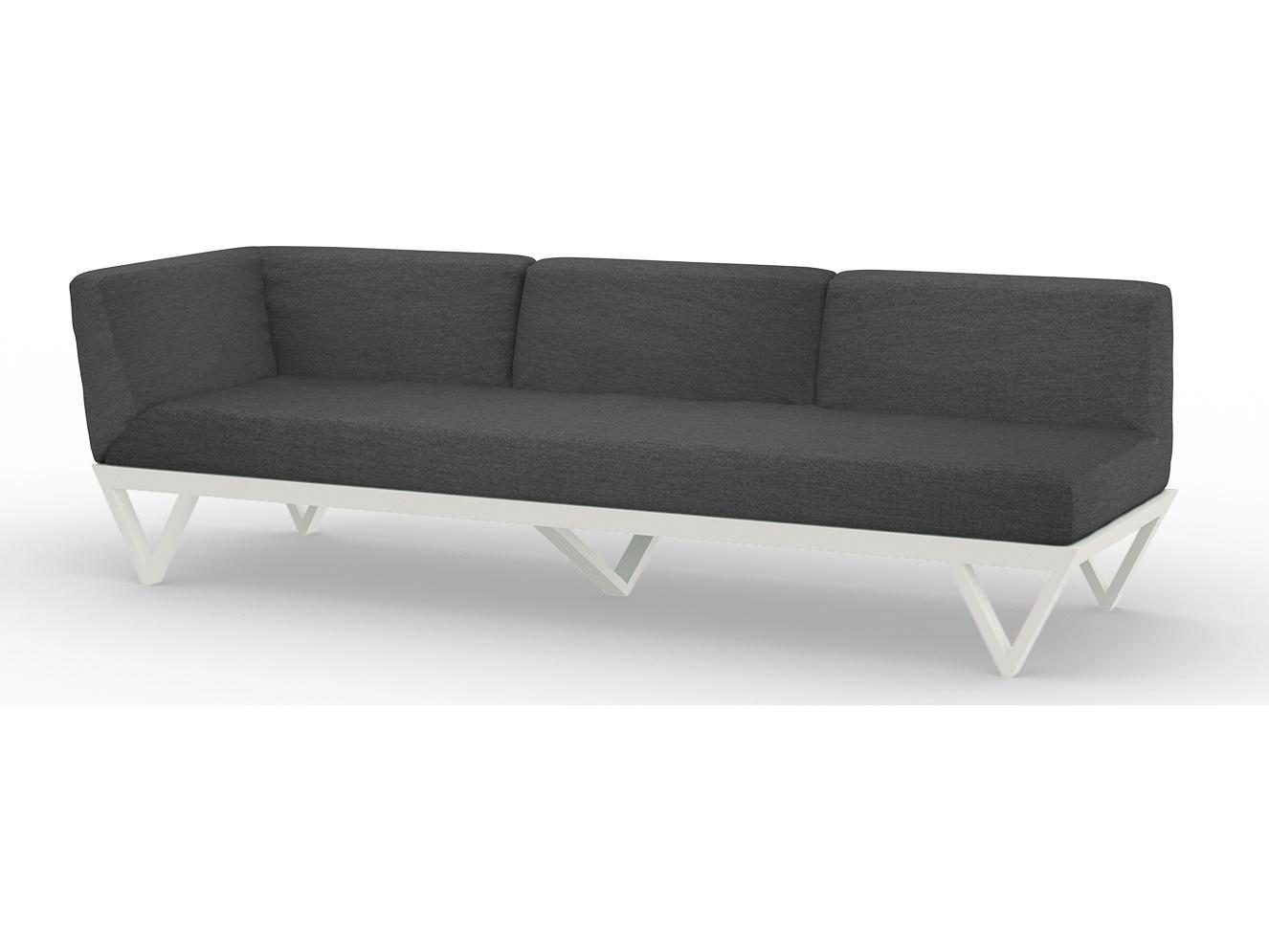 MamaGreen Bondi Belle Aluminum Right Hand Arm Outdoor Patio Sofa