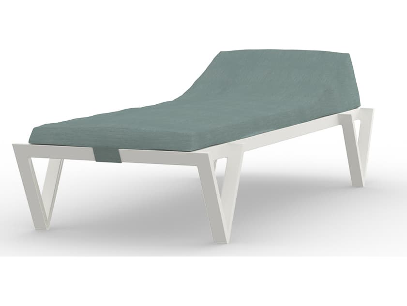 MamaGreen Bondi Aluminum Sunbed Outdoor Patio Chaise Lounge